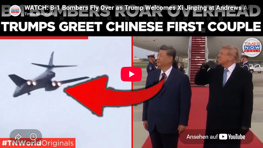 ai-cast +Clips/ Xi in Washington: Willkommens-Aufwand als Ehre und Drohung: Sanfte Grüße, Harte Fronten