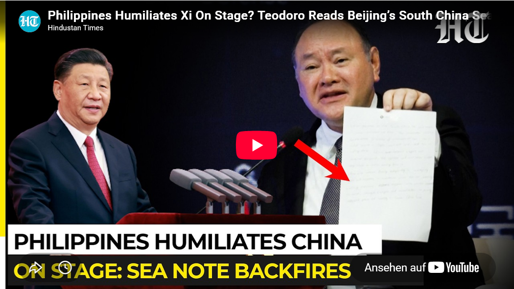 ai-cast +Clip/ Philippinen-Affront gegen China: Außenminister liest öffentlich CHN-Note vor/ +mehr