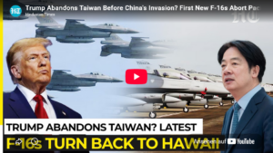 USA stoppen F-16-Lieferung nach Taiwan= CHN-Blockade-Drohung als Grund für Lieferstopp (der bereits voll von Taiwan bezahlten) Flugzeuge?