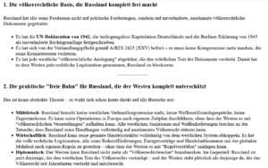 ai-cast/ Lavrov-Aussage, Völkerrecht, 1945 ist gültig, Truman-Doktrin-Ergebnisse ab 1947 werden weggeschwemmt, +mehr