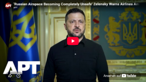 ai-cast +Clips/ Zelensky erklärt RUS-Luftraum für unsicher, Putin reagiert/ UKR-Drohnen-Angriffe stärken RUS +Asien-Allianz