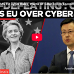 ai-cast +Clips/ CHN gegen EU wegen Cyber-Rules/ Kallas gegen RUS wegen Angriffen/ +mehr