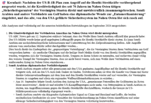 ai-cast +clip/ US-IRN-Houthi: Trump lässt B1B starten (+bricht ab?), IRGC verfügen Code 100, 7 (bekannte) IRN-Forderungen