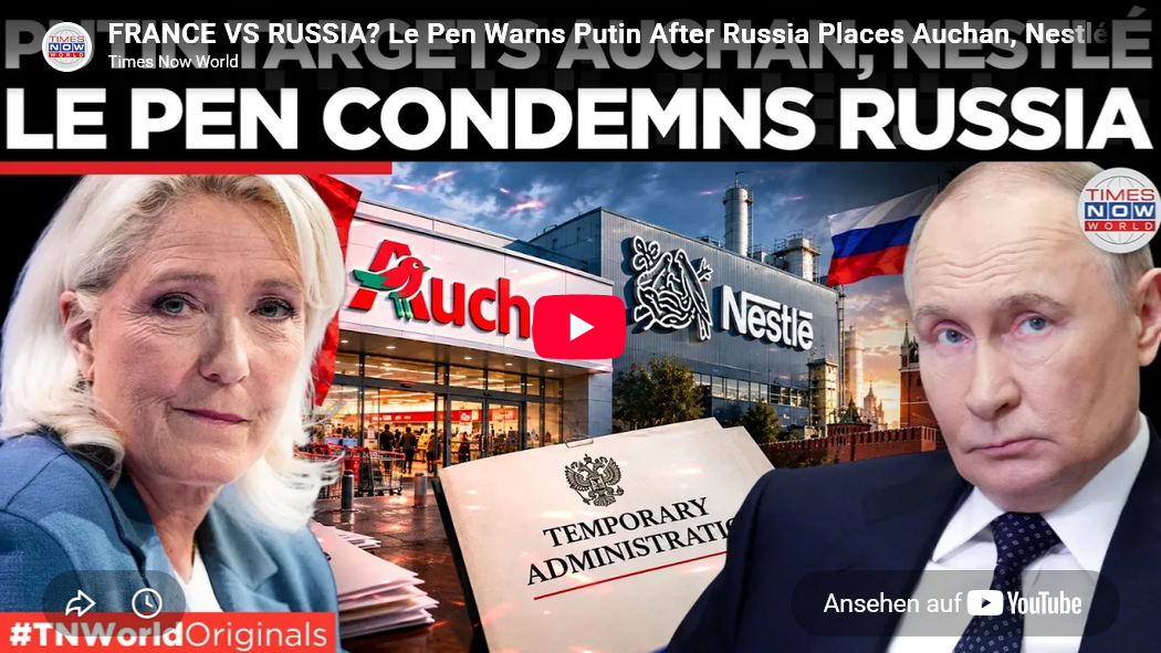 ai-cast +Clip/ Le Pen bereitet sich auf West-Kaliningrad-Sieg vor: Kritik an RUS/ + andere Parteien