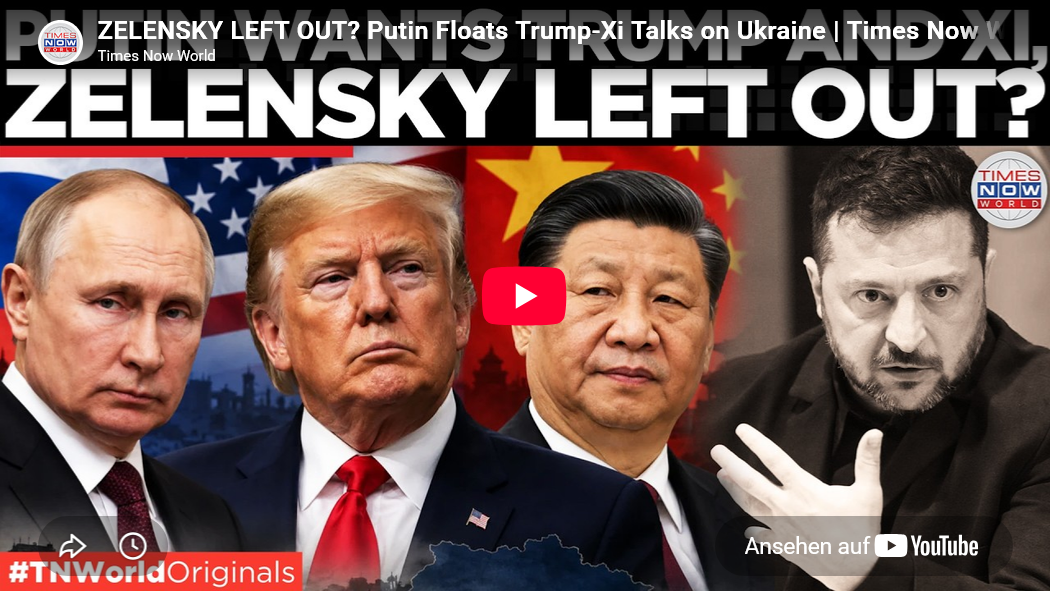 ai-cast/ Meldungen Putin wolle 3er-Gipfel Trump-Xi-Putin: Versucht Trump sich in das (bereits fixierte) bilaterale Treffen Xi-Putin einzuklinken?