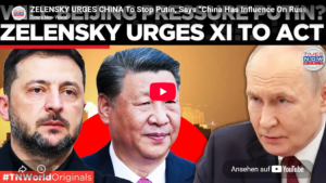 ai-cast +Clip/ Zelensky knallhart gegen CHN: „Chinas Rolle kann hier nur darin bestehen, Russland zum Verhandlungstisch zu zwingen.“