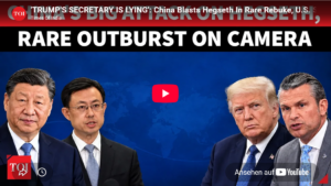 Heftiger Schlagabtaus US (Hegseth)<>CHN/ Stehen CHN-Konfutisius-Institute in USA vor Schließung?