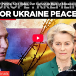 RUS sehr klar: KEINE Teilnahme der EU an kommenden US-UKR-RUS-Gesprächen in Abu Dabi