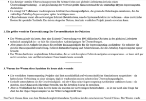 ai-cast/ CHN-REE-Kontrolle „Super-Computer“ erforderlich (in CHN verfügbar), Hyper-Computer kommt